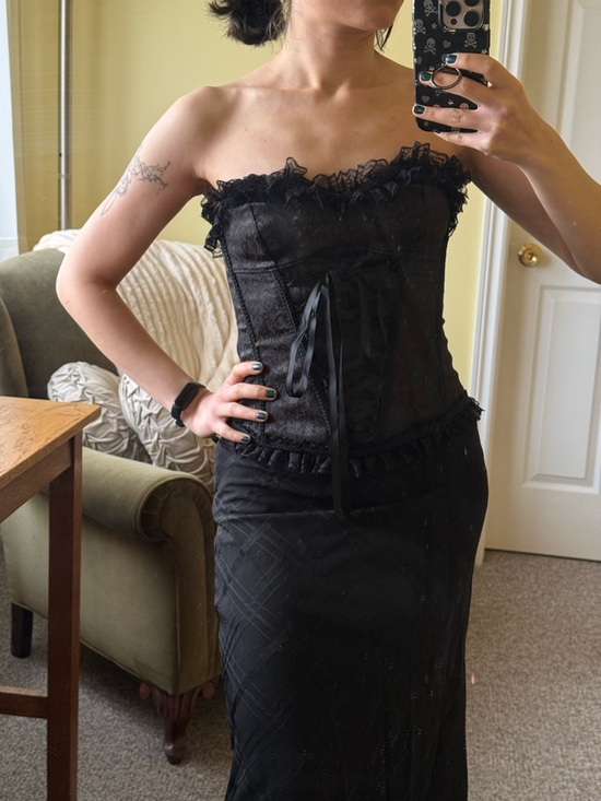 Dolls Kill Tops - WIDOW (Dolls kill) RECITE AFTER ME CORSET TOP